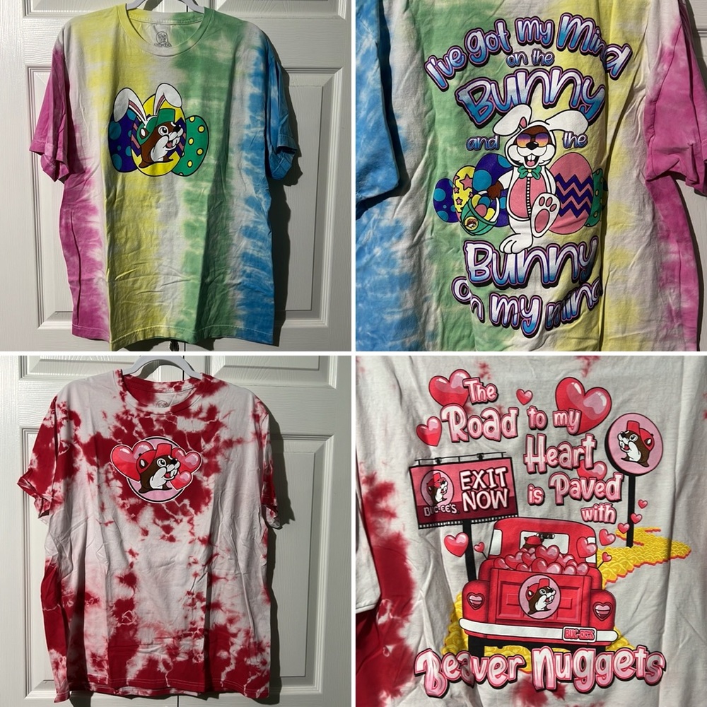 3 Buc-ee’s XL T shirts. Never worn. NWOT